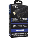 Inno-Hit Cavo HDMI High-Speed Connettore 90 HDR 1.8m Nero